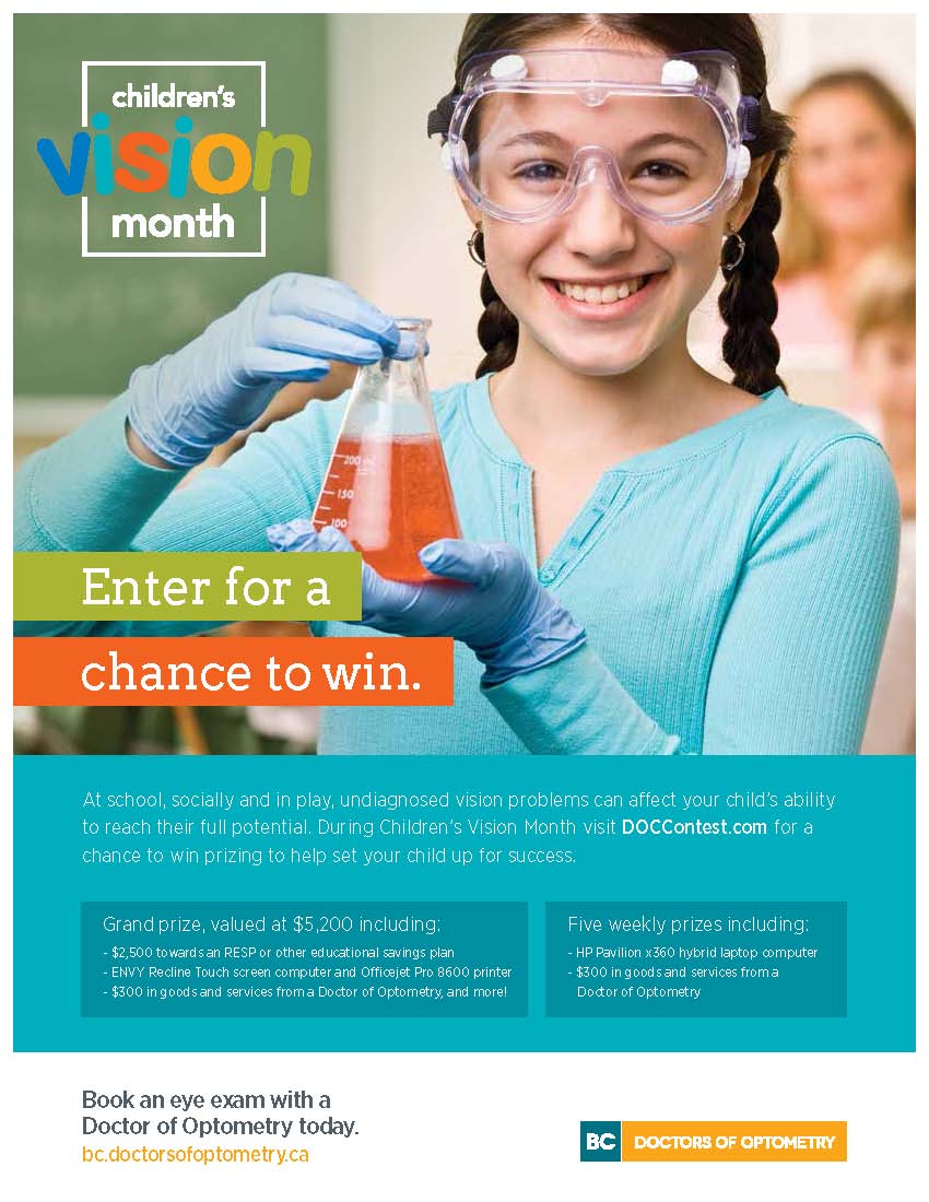 Children's vision month context